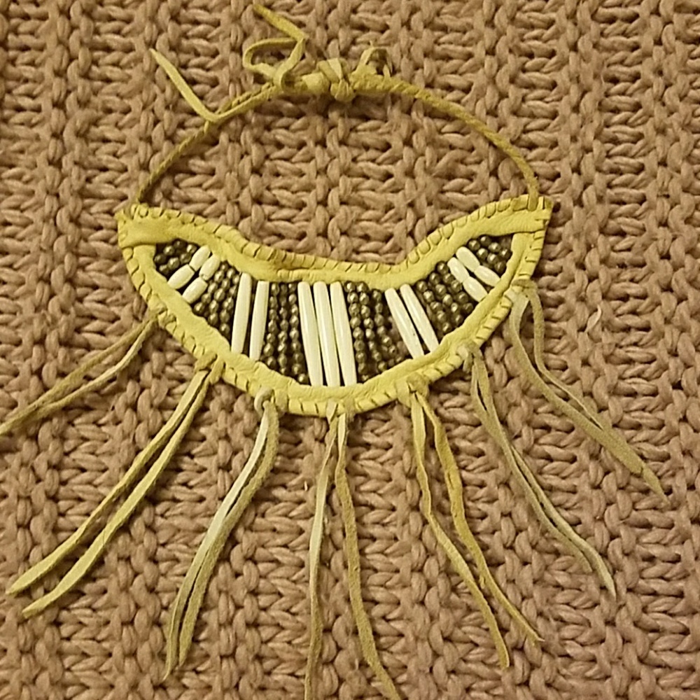 First Nation tribal necklace